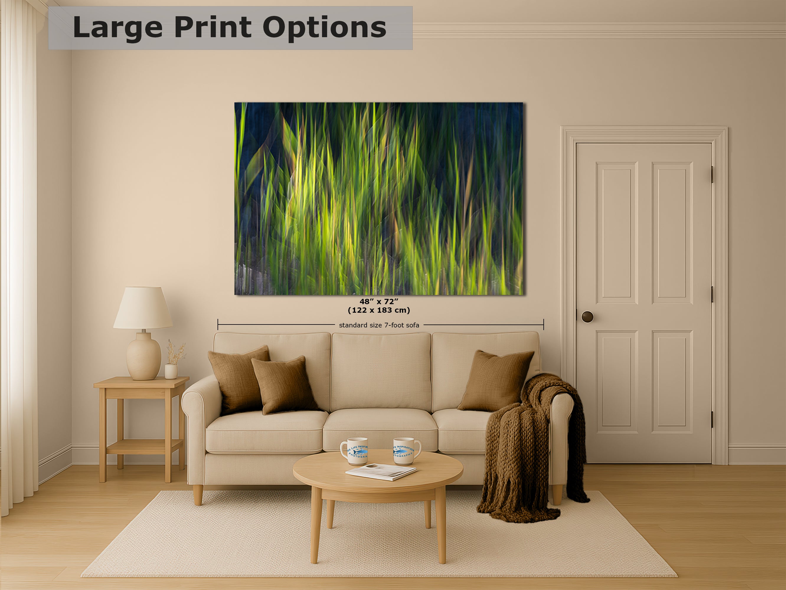 Sage Green Abstract Art Nature Photo