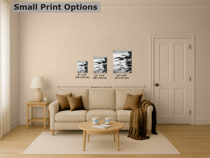 Point Lobos Carmel California Coastline Abstract Ocean Picture, Relaxation Artwork Nature Photo for Meditation, Office, Dorm, House Decor