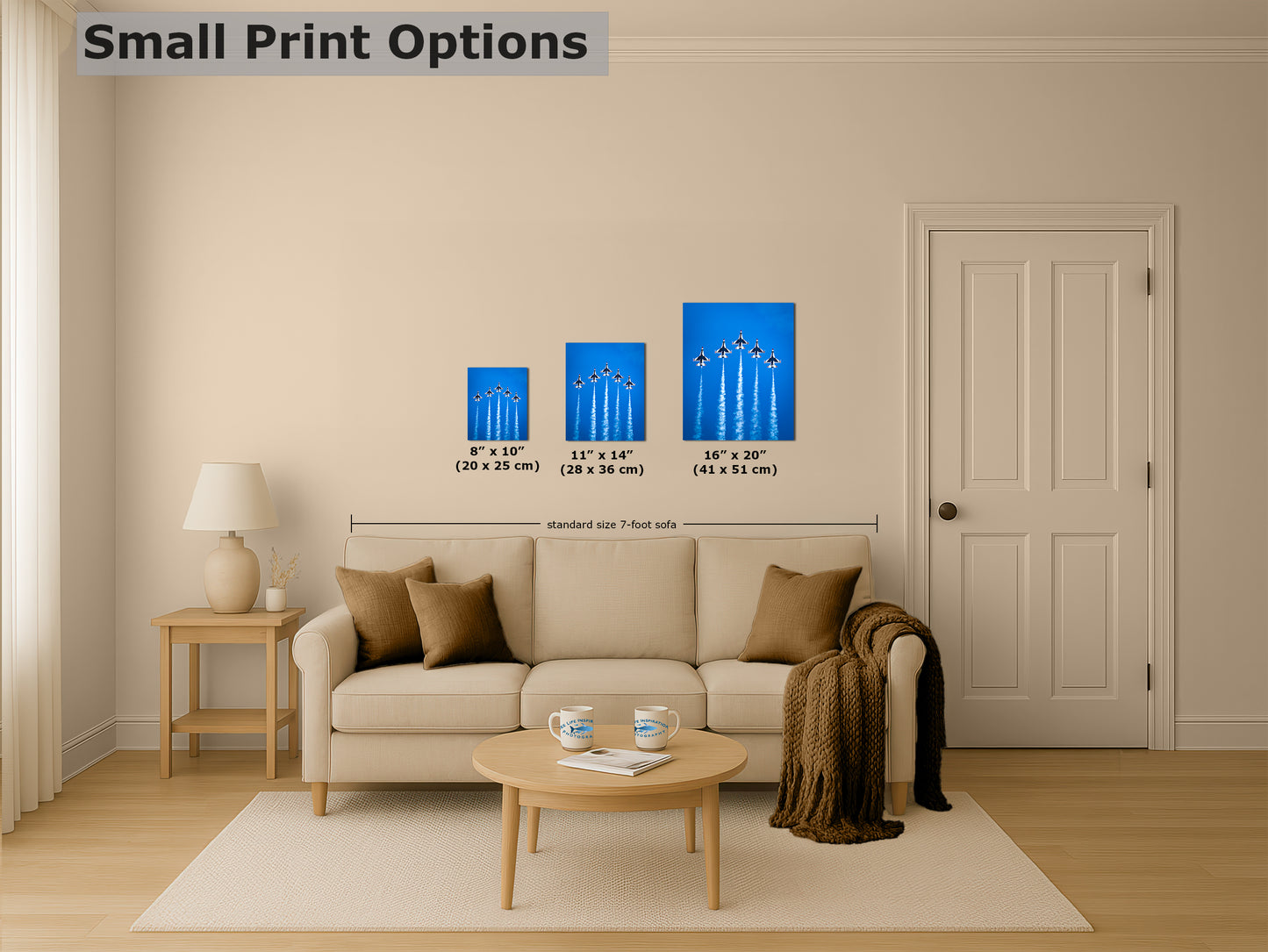 US Airforce Thunderbirds F-16 Fighting Falcon Aviation Artwork, Military Jet Fighter Wall Decor, Aviation Photo, Man Cave or Garage Art