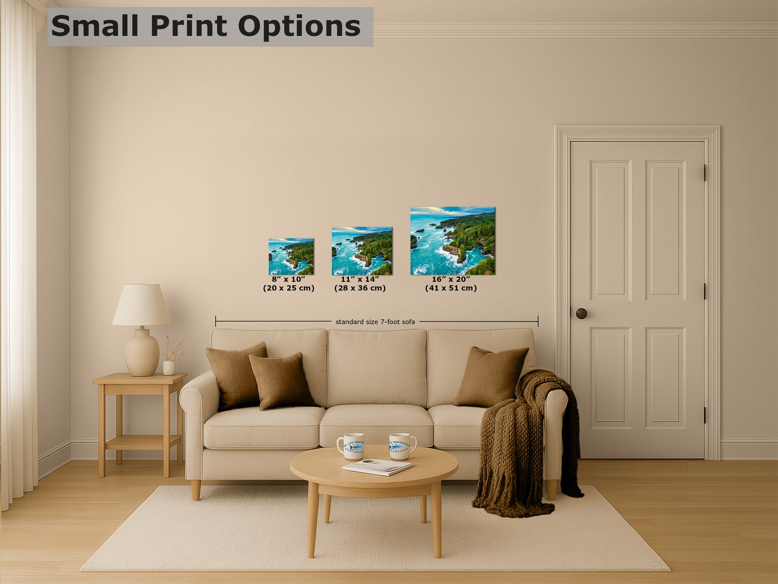 Oregon Coast Ocean Picture, Pacific Northwest Nature Photo