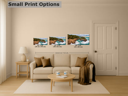 Oregon Coast Ocean Picture - Breathtaking Pacific Northwest Nature Photo for Relaxation, Meditation and Stylish Decor