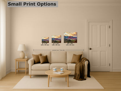 Cathedral Rock View, Sedona Arizona Desert Picture Nature Photo Relaxation Artwork for Meditation, Office, and House Decor