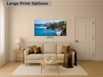 Point Lobos Carmel California Coastline Ocean Picture Seascape, Relaxation Artwork Nature Photo for Meditation, Office, Dorm, House Decor