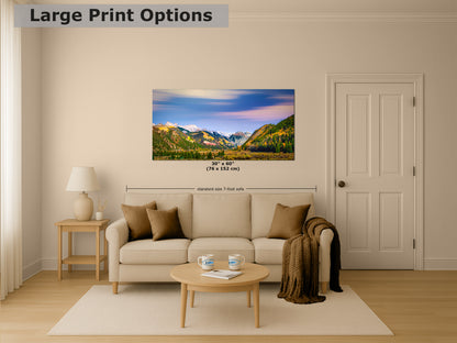 Telluride Colorado San Juan Mountain Picture, Fall Colors Aspen Trees Forest Picture Nature Photo for Relaxation Artwork, Meditation and House Decor