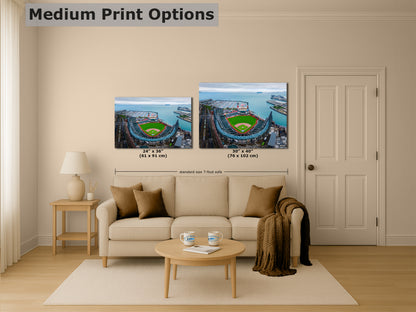 San Francisco Giants Baseball Stadium, Oracle Park Canvas Print