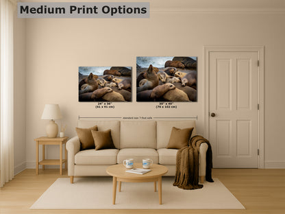 California Sea Lion Marine Mammal Wildlife Photography, Ocean Animals Wall Art, Nature Lover Gift, Marine Biology Artwork