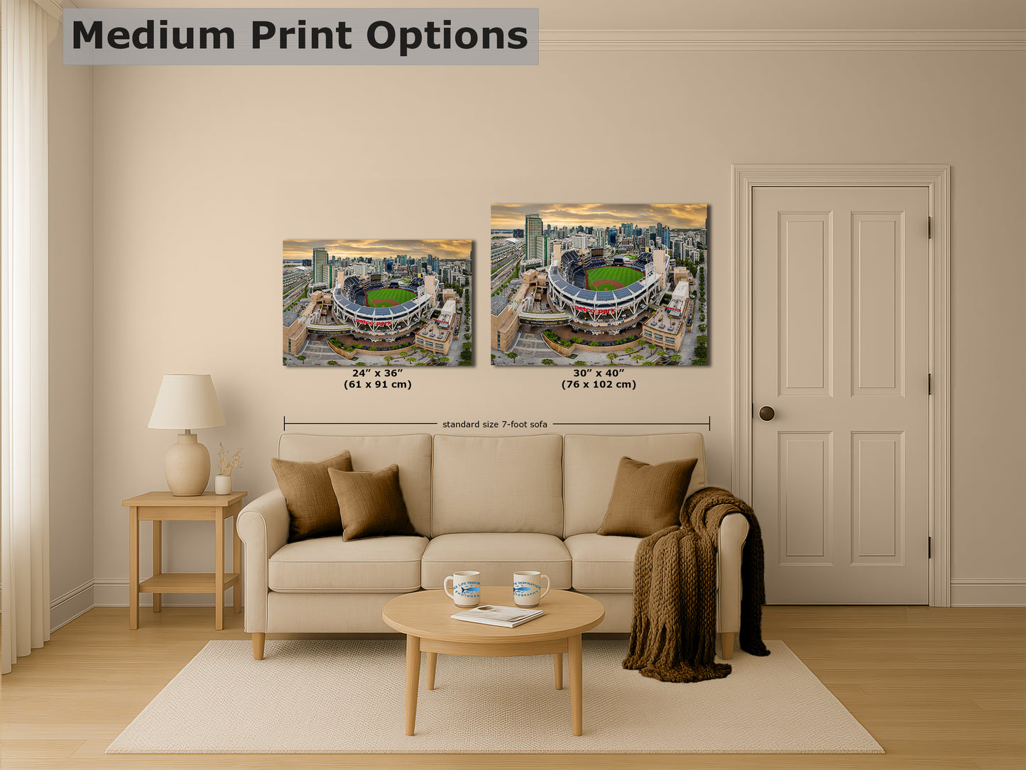 San Diego Padres Baseball Stadium Petco Park Canvas Print