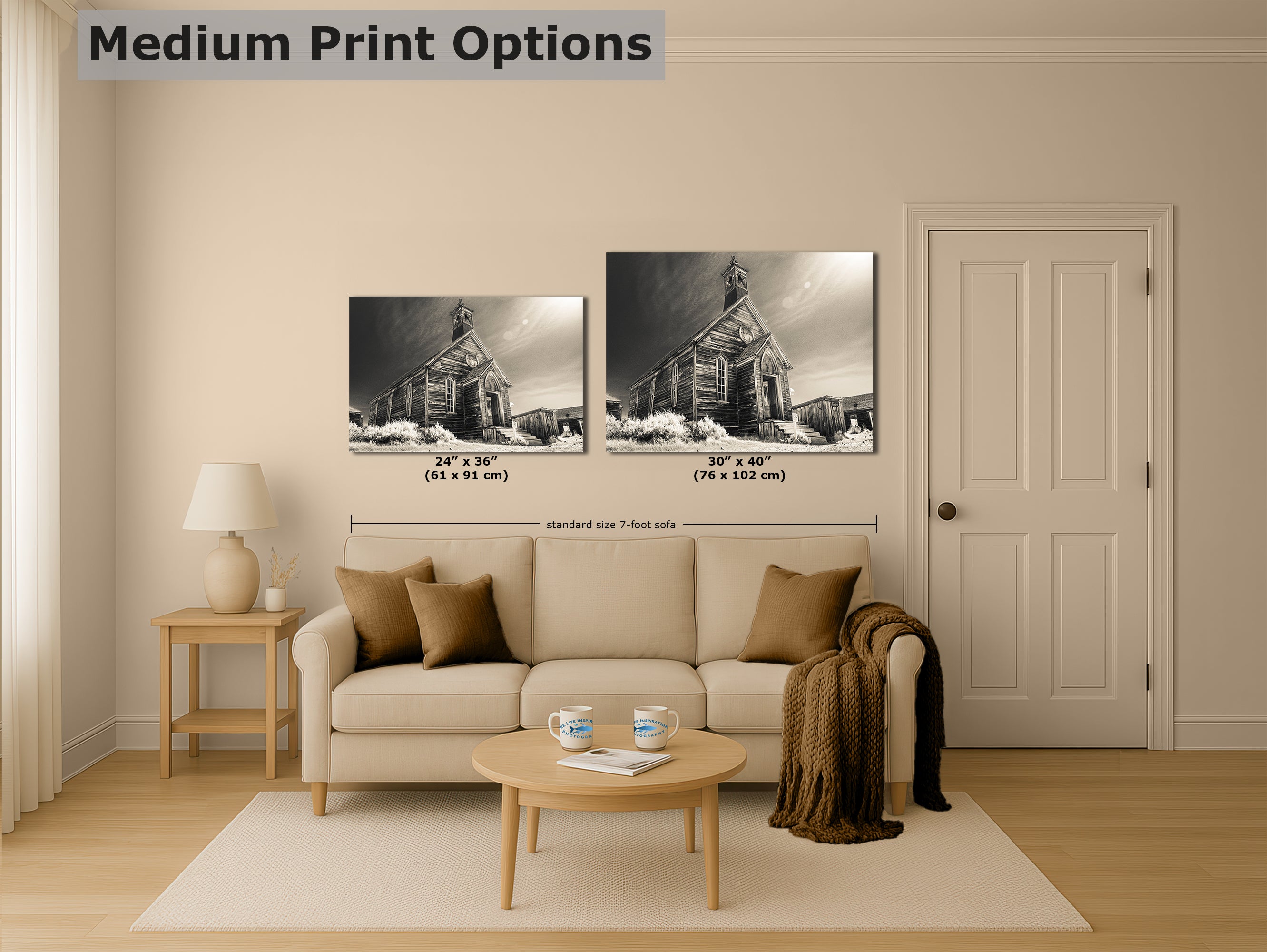 Bodie Ghost Town Western Decor in Sepia, Abandoned Forgotten Towns, Historic California Photography