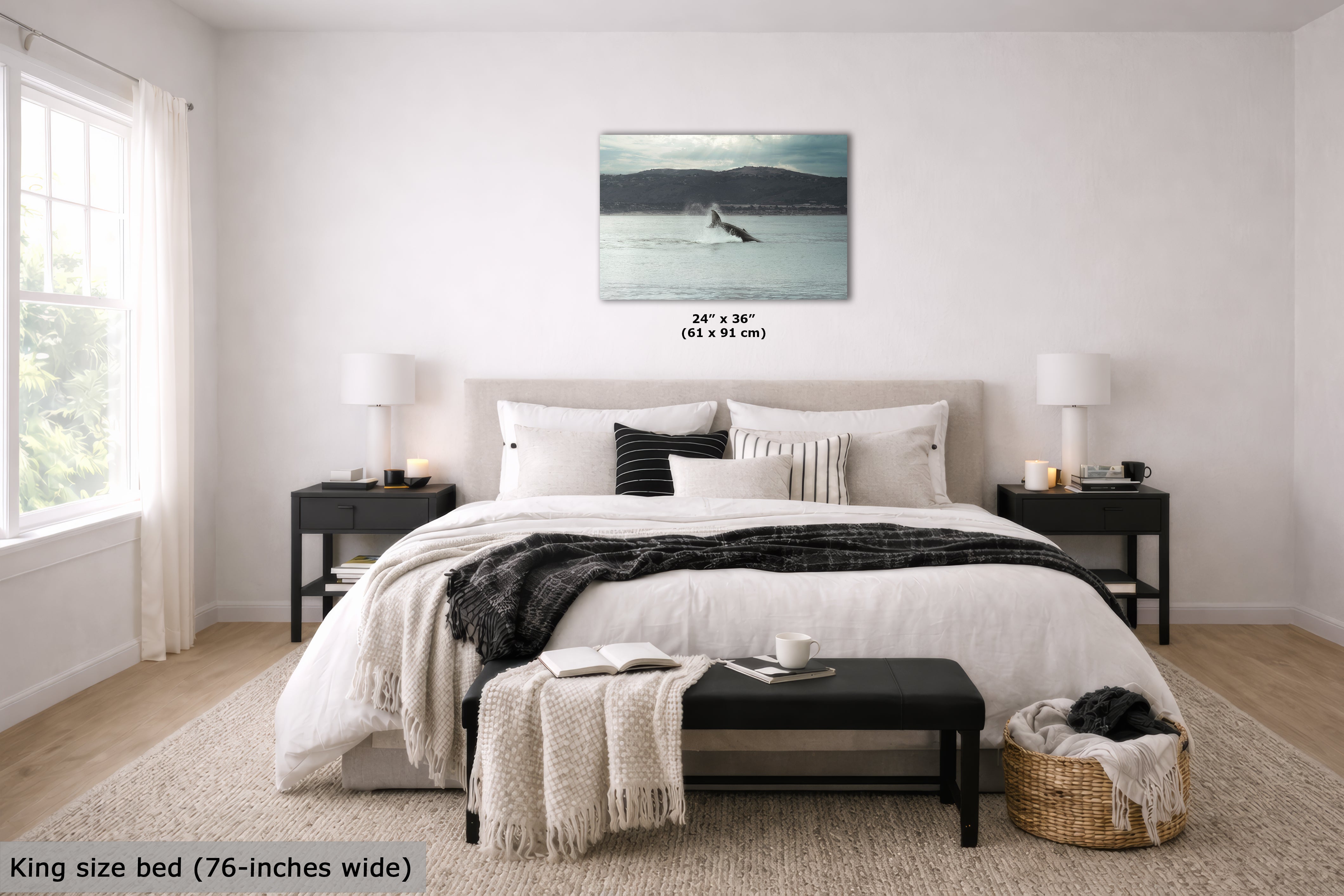 Humpback Whale Marine Mammal Wildlife Photography, Ocean Nature Art, Marine Conservation, Dolphin & Sea Life Gift, House Decor