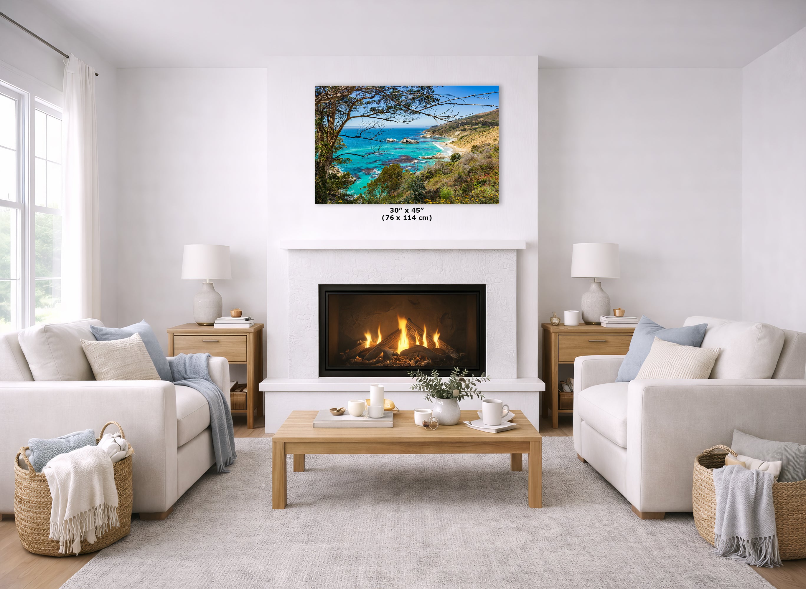 California Coastline Limited Edition Fine Art Print – Big Sur Ocean Picture Nature Photo