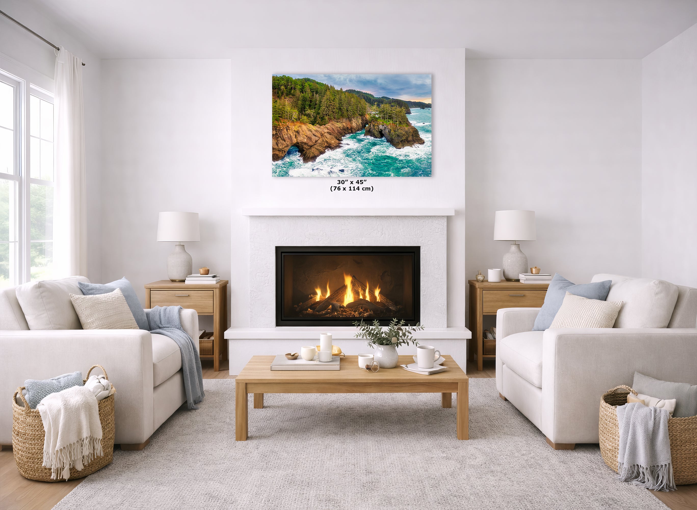 Ocean Picture Limited Edition Print, Oregon Coast Nature Photo, Pacific Northwest