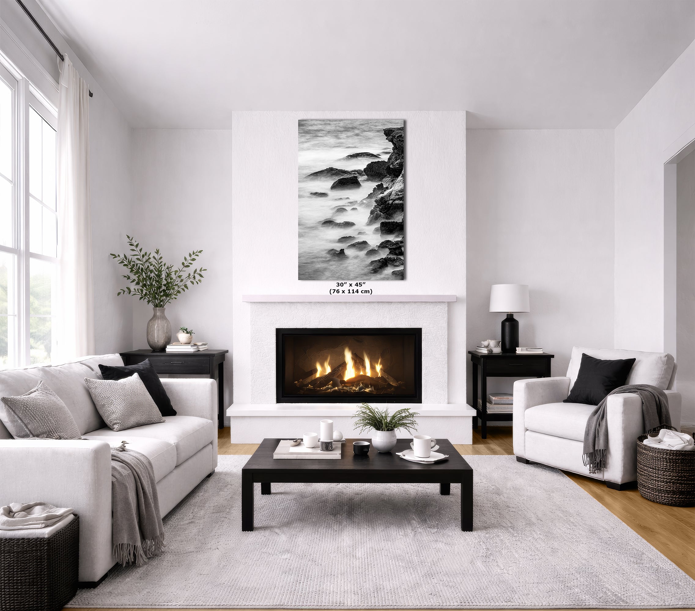 Limited Edition Fine Art Photography, Abstract Ocean Picture California Shoreline