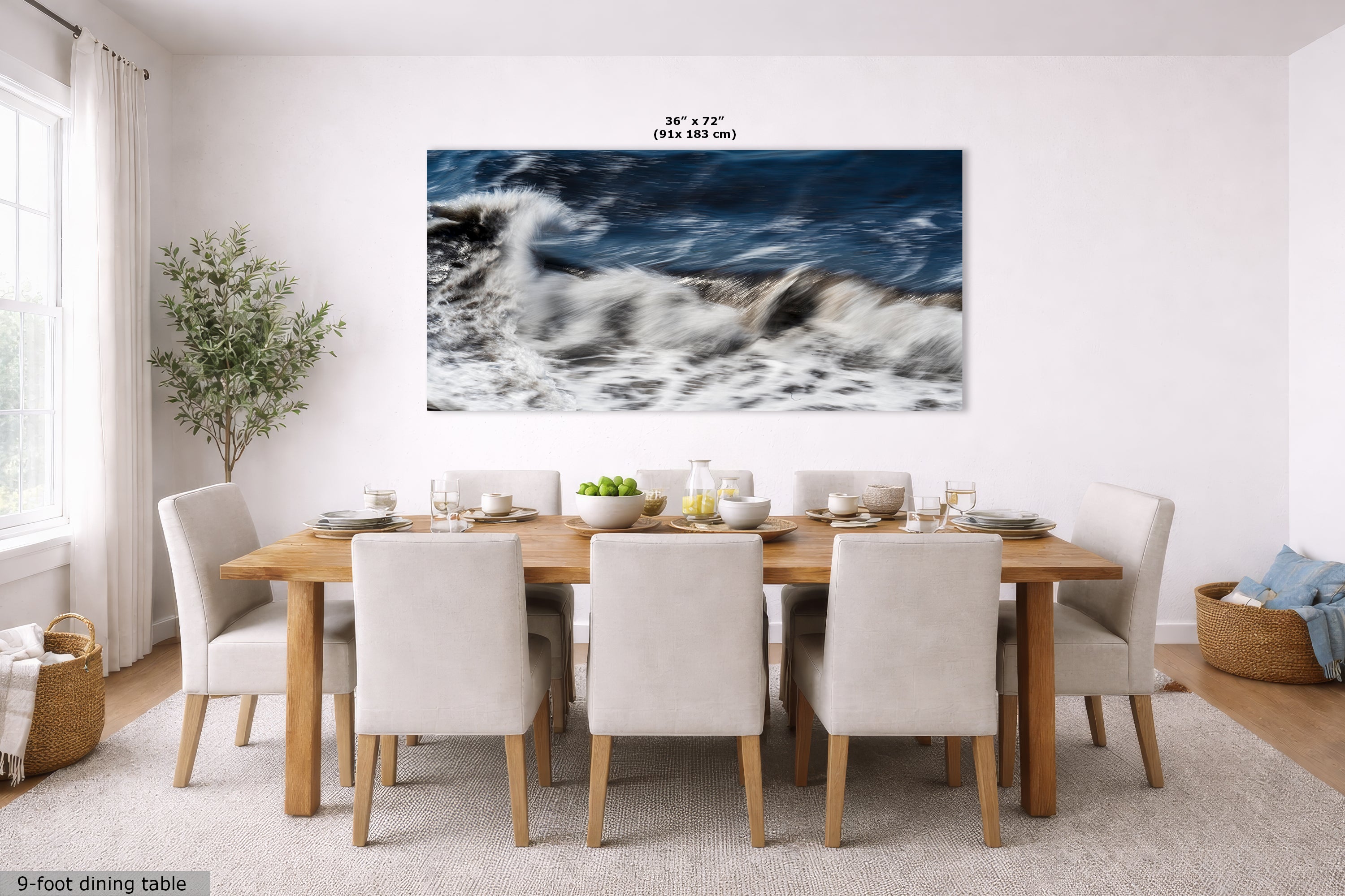 Limited Edition Fine Art Photography, Ocean Picture California Coastline Wave Abstract