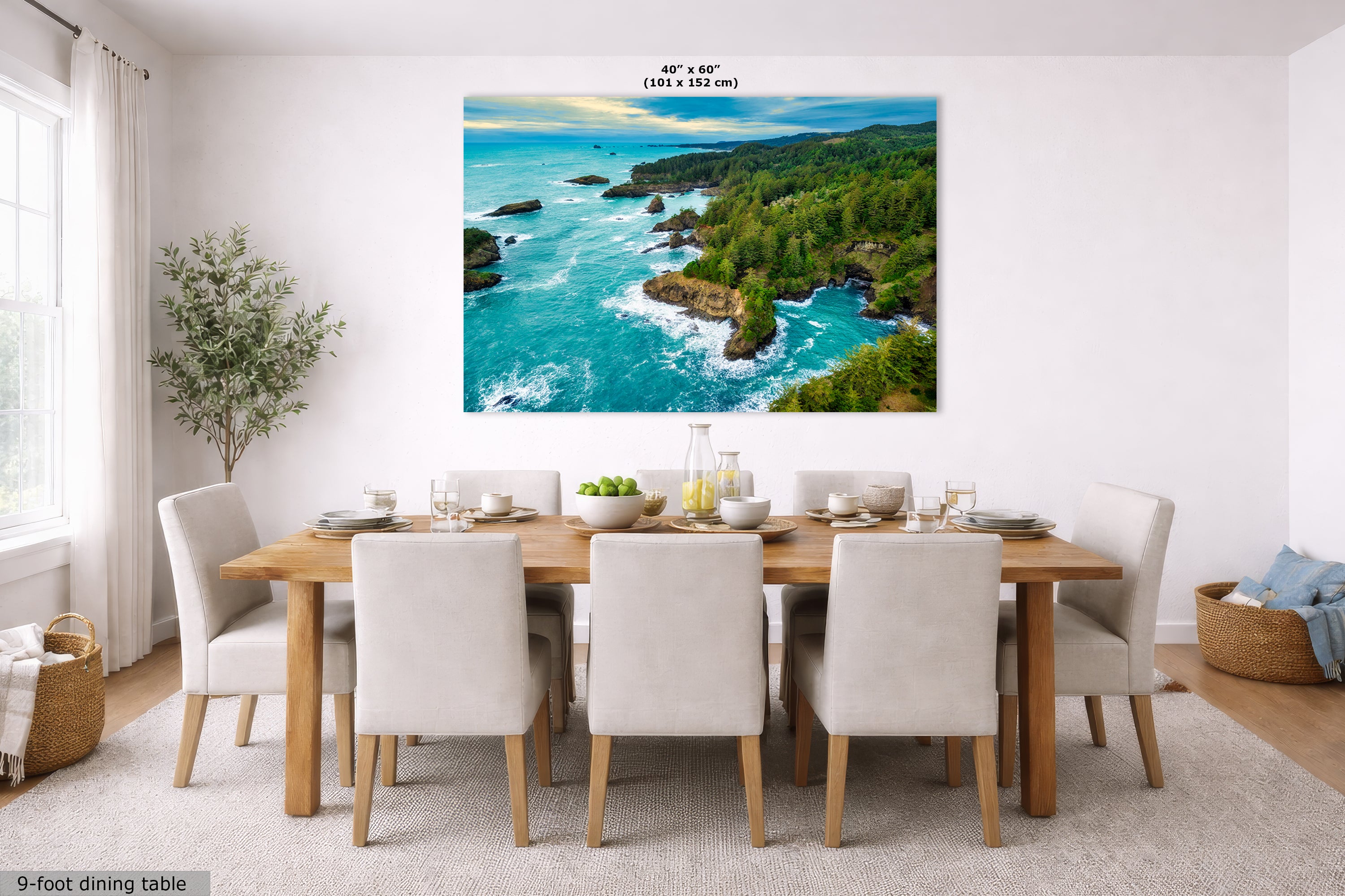 Oregon Coast Ocean Picture, Pacific Northwest Nature Photo