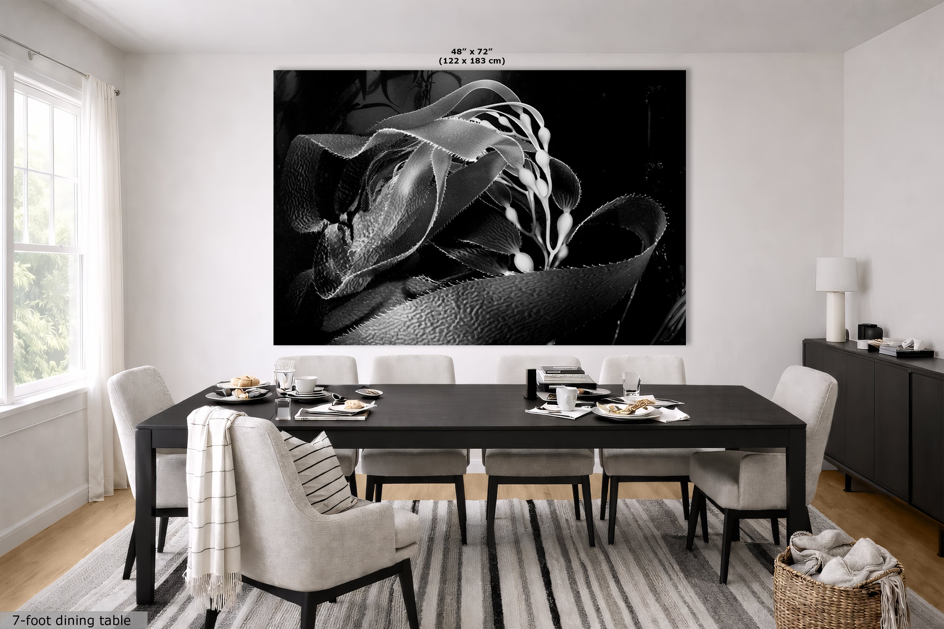 Limited Edition Fine Art Photography, California Giant Kelp Ocean Life, Presence