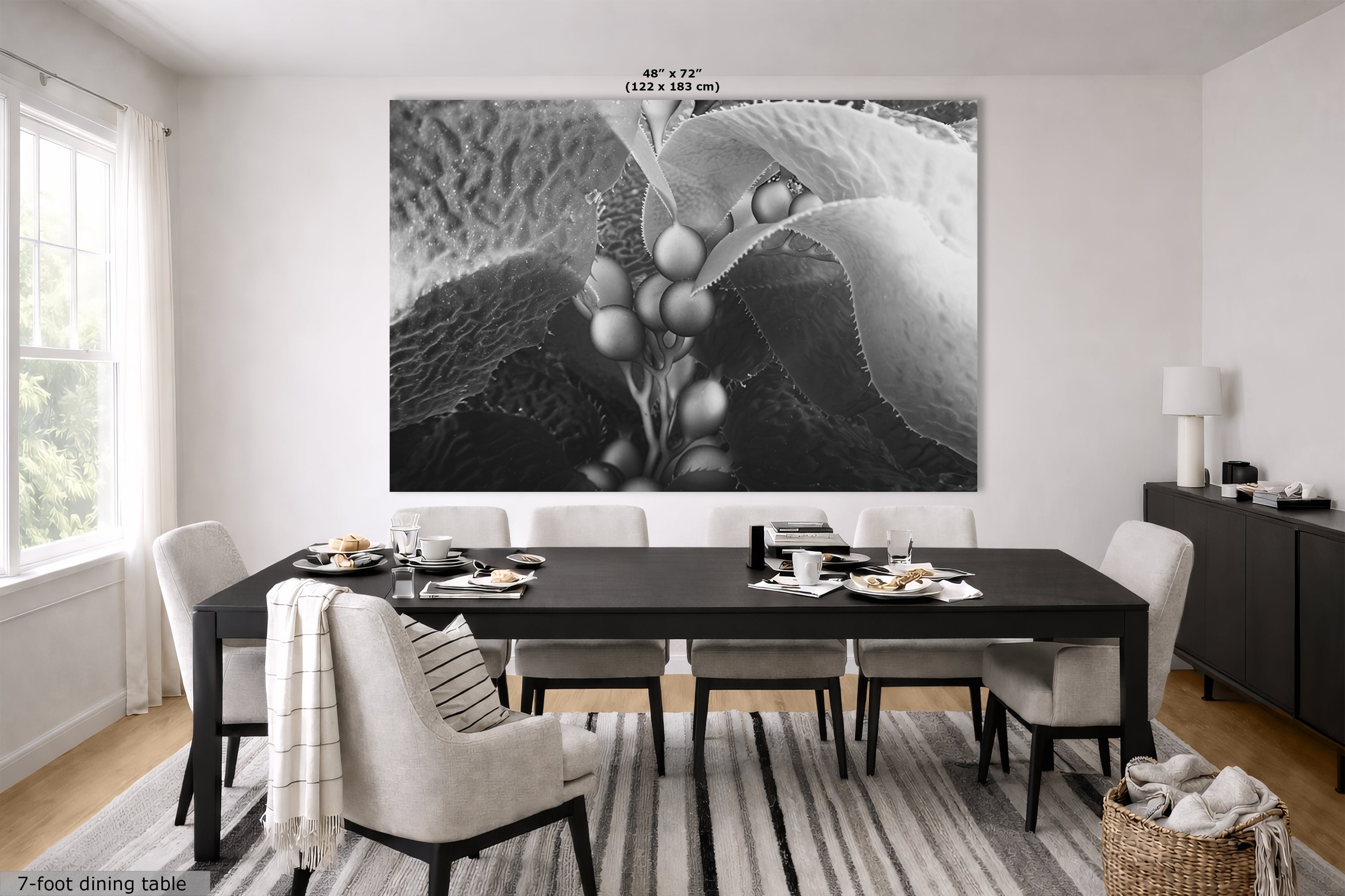 Limited Edition Fine Art Photography, California Giant Kelp Underwater Art, Intention
