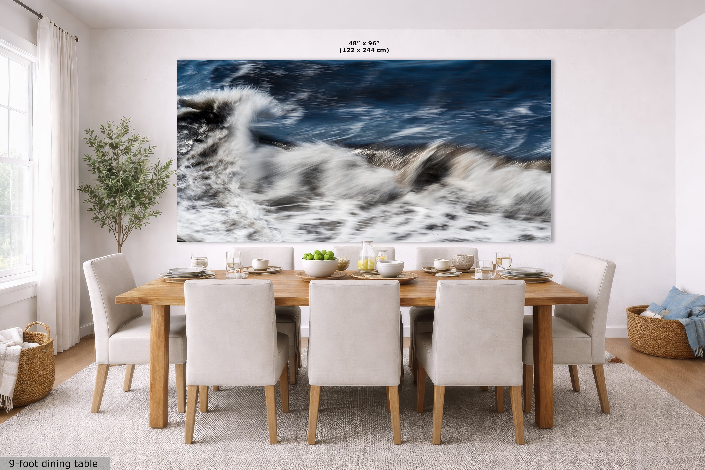 Limited Edition Fine Art Photography, Ocean Picture California Coastline Wave Abstract