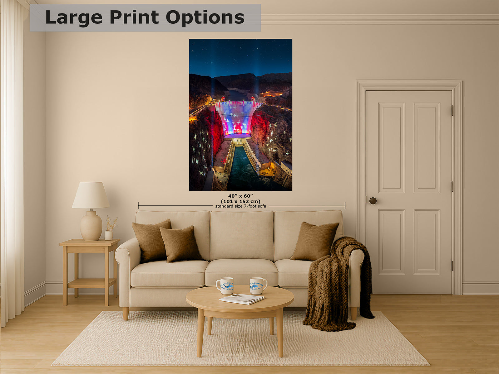 America250 Celebration Hoover Dam Arizona, Independence Day American Flag Decor