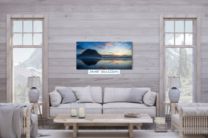 Morro Bay California Coastline Ocean Picture Nature Photo, Morro Rock Reflection, Coastal Relaxation Artwork, Dorm Room, Office & House Decor