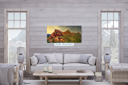 Chapel of the Holy Cross Sedona Arizona Desert Picture, Southwestern Wall Art, Catholic Church Decor, Canvas Print, Office or Home Wall Art