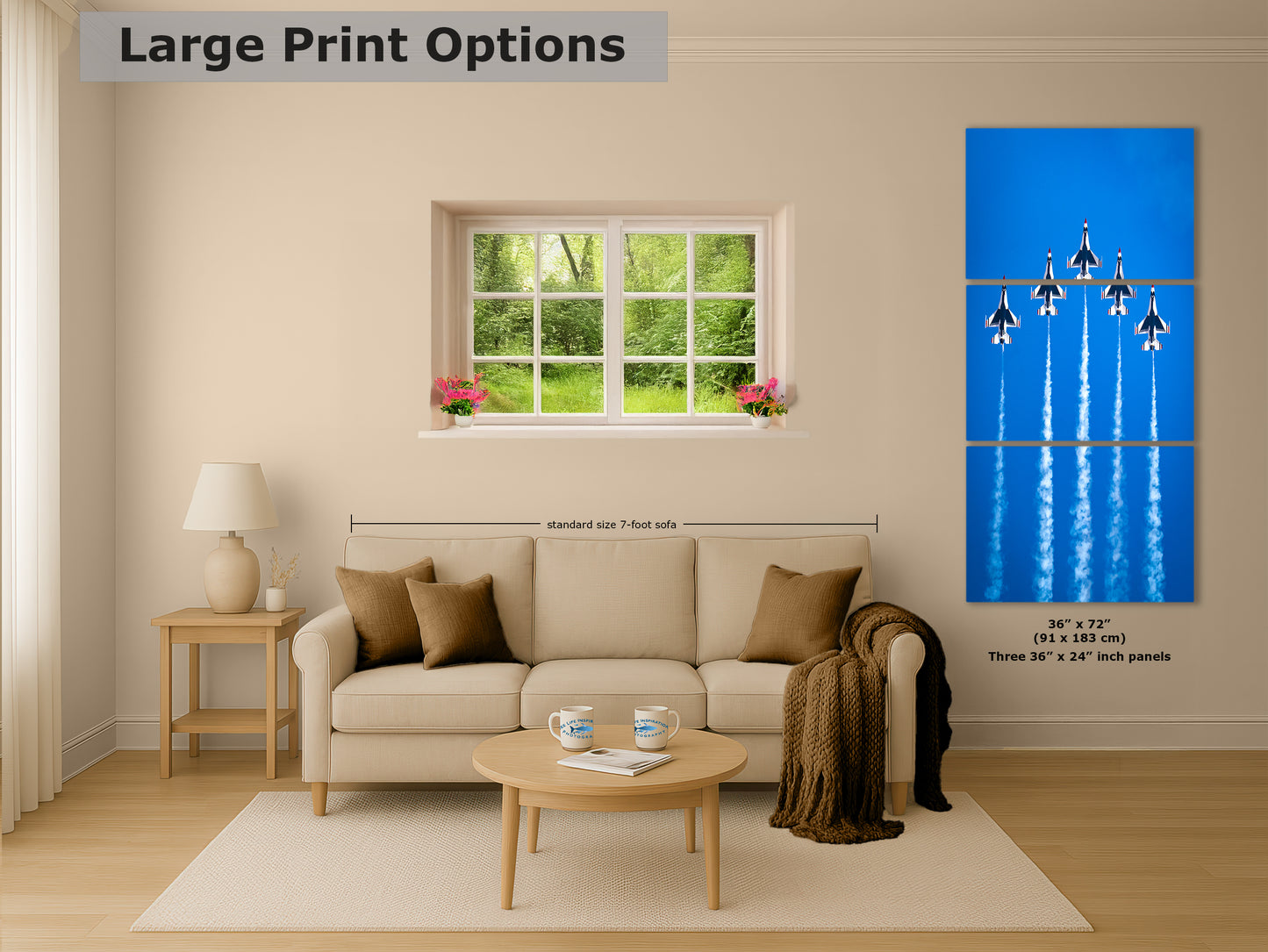 US Airforce Thunderbirds F-16 Fighting Falcon Aviation Artwork, Military Jet Fighter Wall Decor, Aviation Photo, Man Cave or Garage Art