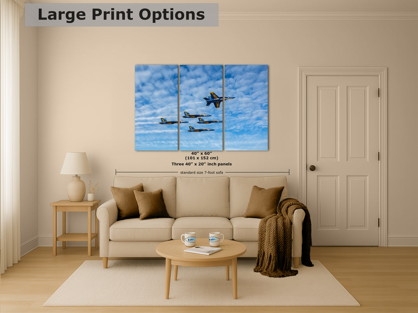 Blue Angels Aviation Artwork, FA-18 Super Hornet Military Aircraft Print