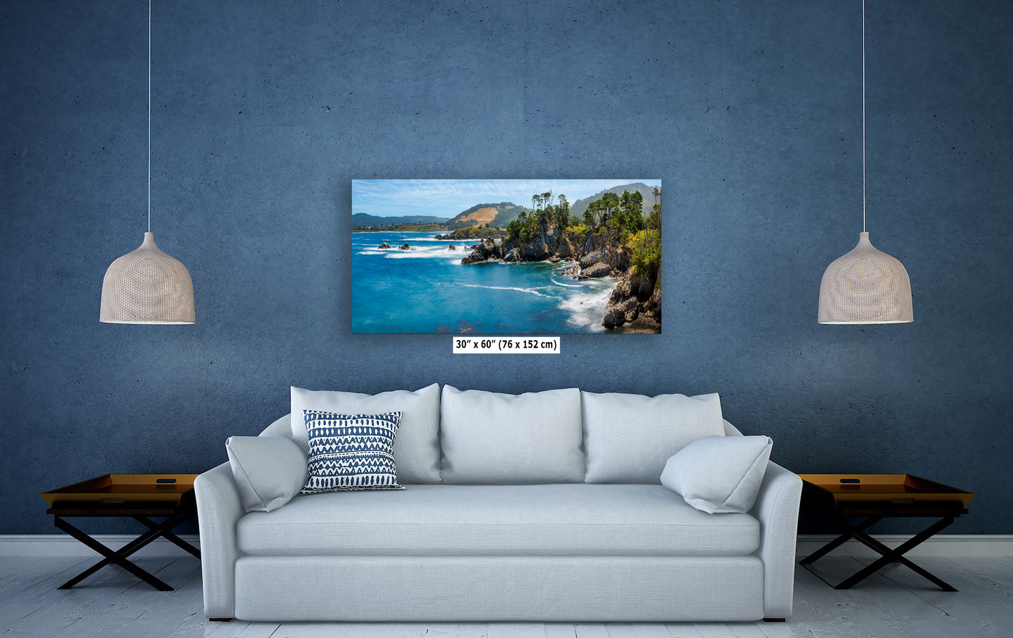 Point Lobos Carmel California Coastline Ocean Picture Seascape, Relaxation Artwork Nature Photo for Meditation, Office, Dorm, House Decor