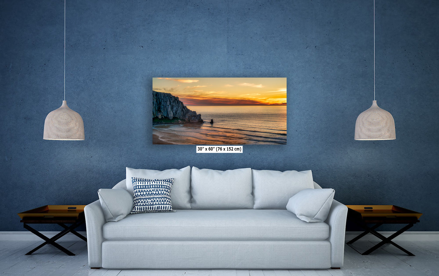 Morro Bay California Coastline Ocean Picture Nature Photo, Morro Rock Aerial Sunset Coastal Relaxation Artwork, Dorm Room, Office & House Decor