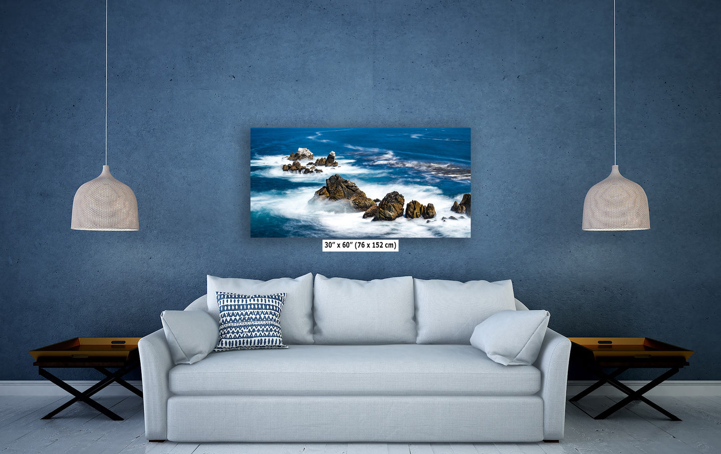 Carmel California Coastline Ocean Picture Nature Photo, Relaxation Artwork, Beach Wall Art for Meditation, Office, and House Decor