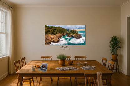 Oregon Coast Ocean Picture - Breathtaking Pacific Northwest Nature Photo for Relaxation, Meditation and Stylish Decor