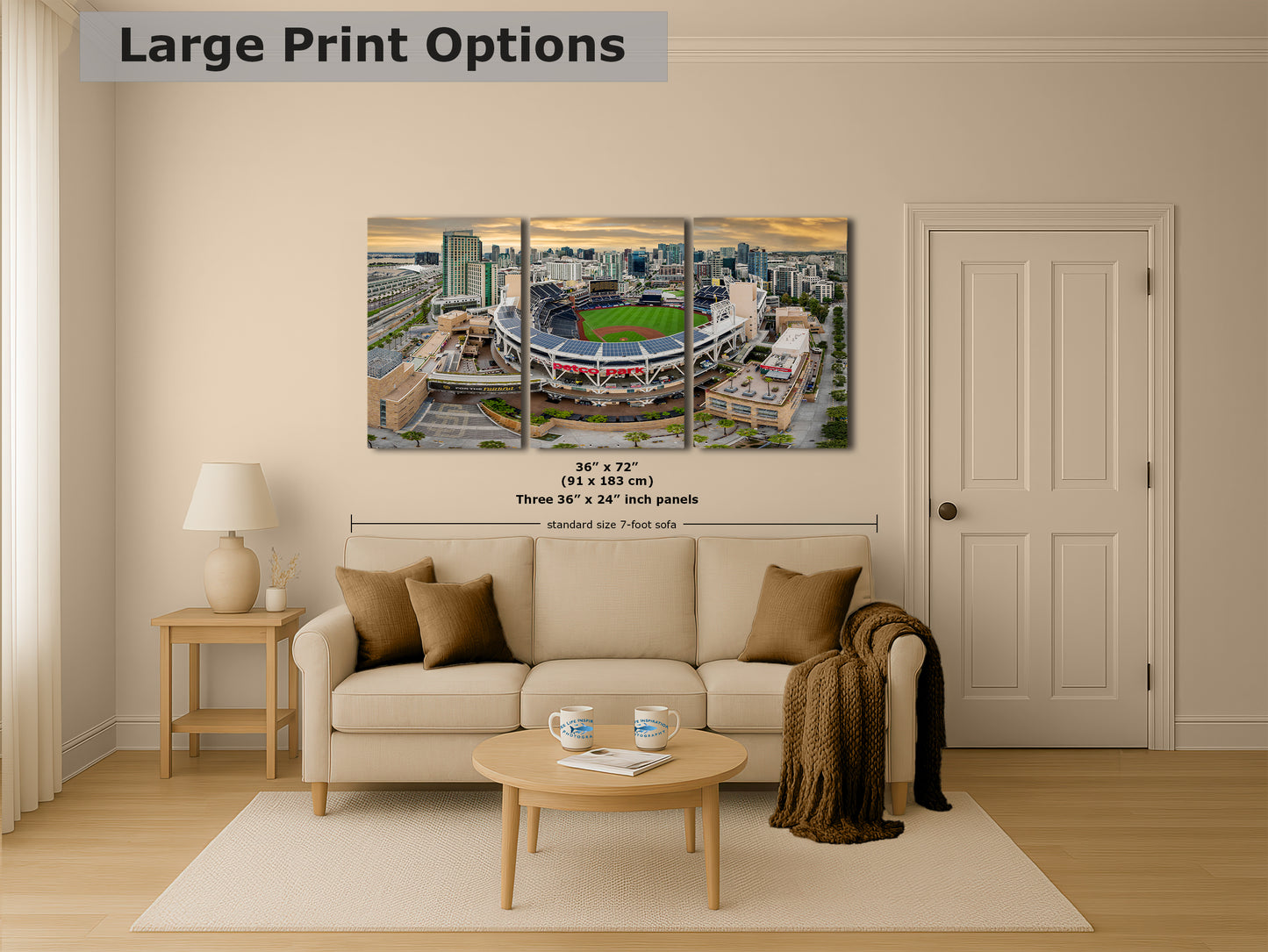 San Diego Padres Baseball Stadium Petco Park Canvas Print