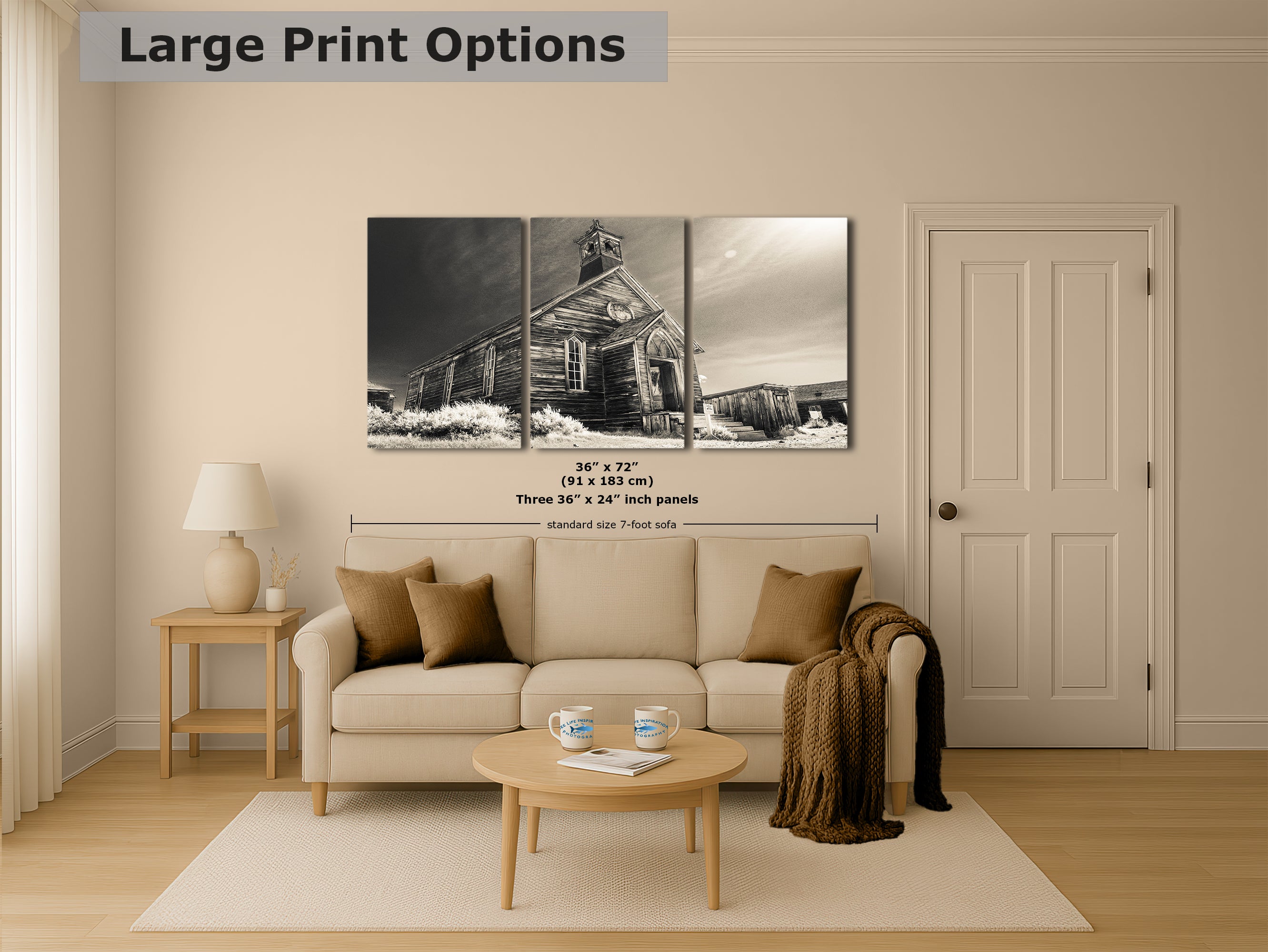 Bodie Ghost Town Western Decor in Sepia, Abandoned Forgotten Towns, Historic California Photography