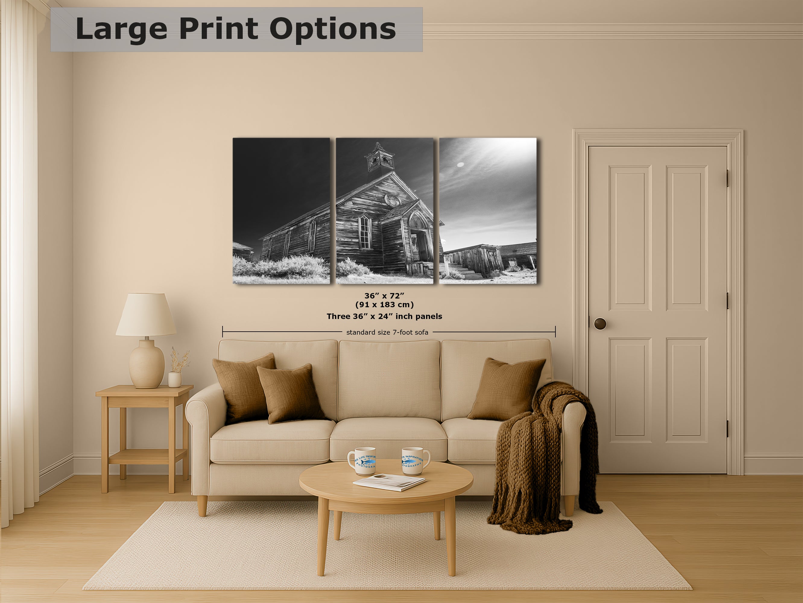 Bodie Ghost Town Western Decor | Abandoned Forgotten Towns | Black and White Historic California Photography