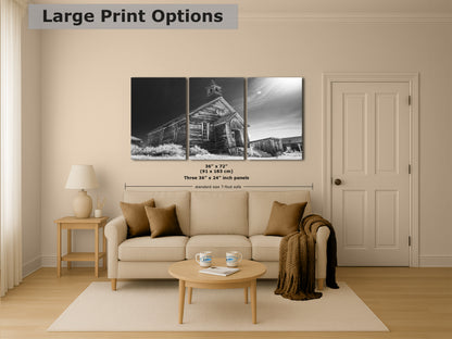 Bodie Ghost Town Western Decor in Black and White, Abandoned Forgotten Towns, Black and White Historic California Photography