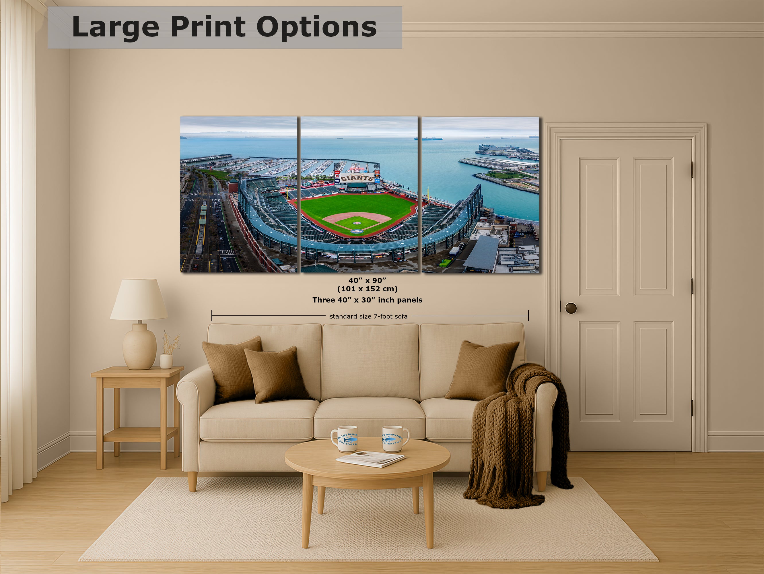 San Francisco Giants Baseball Stadium, Oracle Park Canvas Print