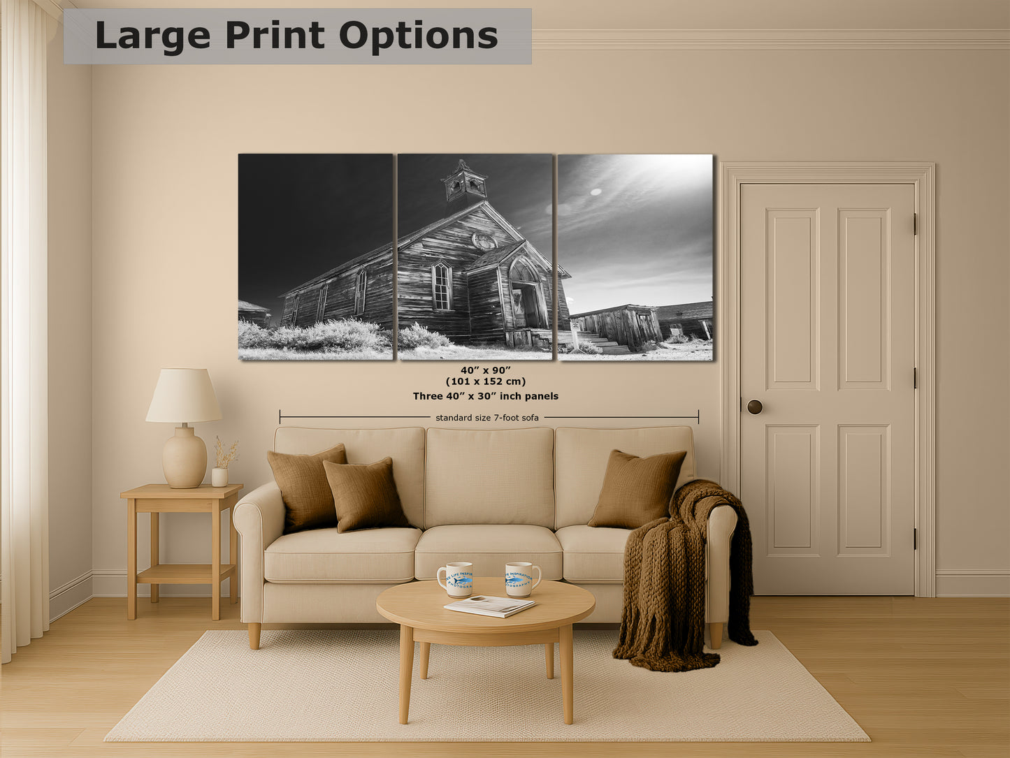 Bodie Ghost Town Western Decor | Abandoned Forgotten Towns | Black and White Historic California Photography