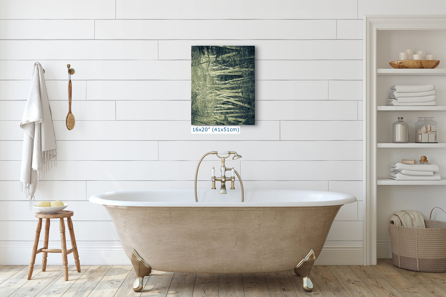 Aspen Tree Forest Picture Nature Photo, Forest Bathing Relaxation Artwork, Rustic Wall Art for Bedroom, Office, & House Decor