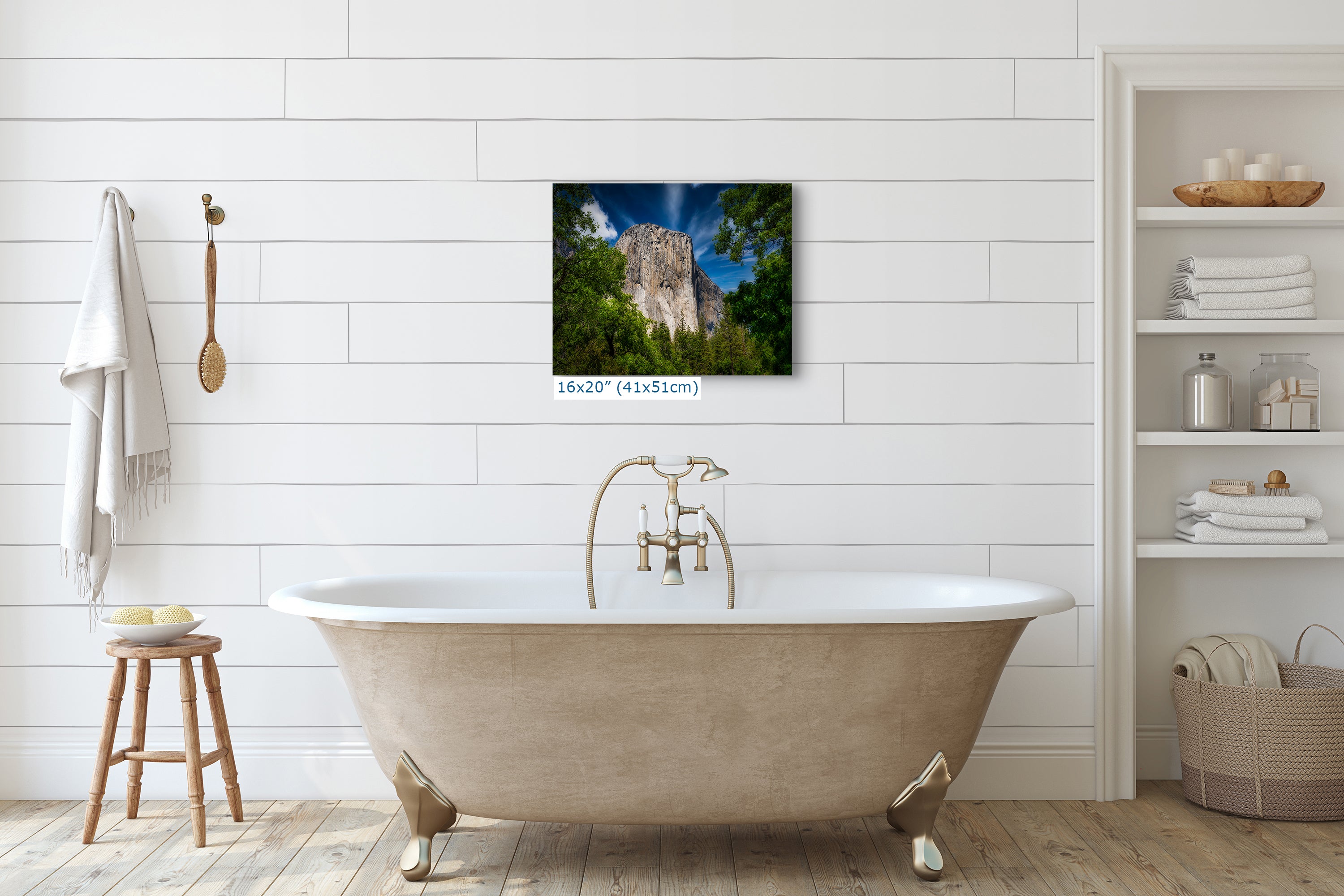 El Capitan Wall Art, Yosemite National Park Nature Photo