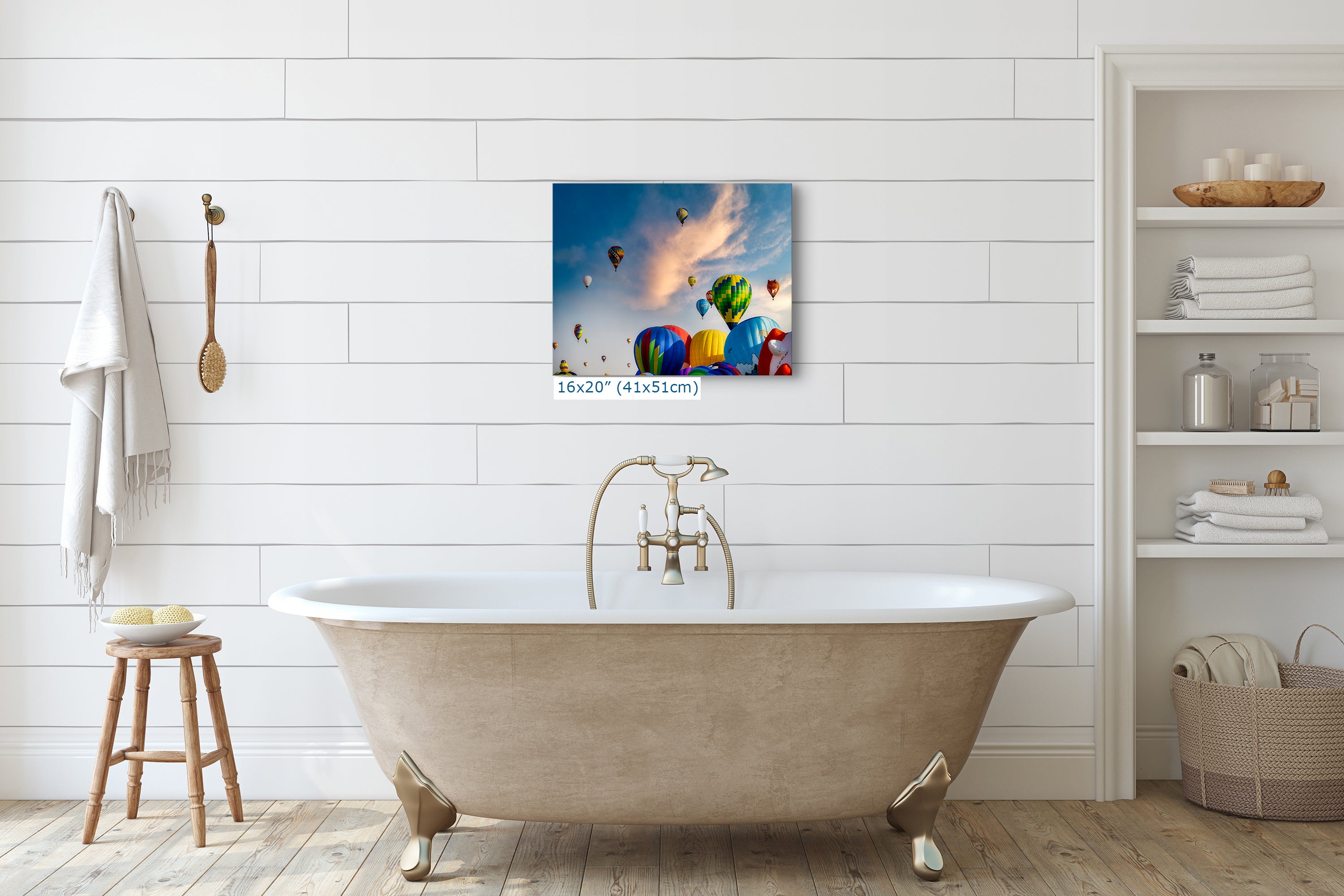 Hot Air Balloon Festival | Albuquerque New Mexico Balloon Fiesta Wall Art | Office, Cubicle & House Decor