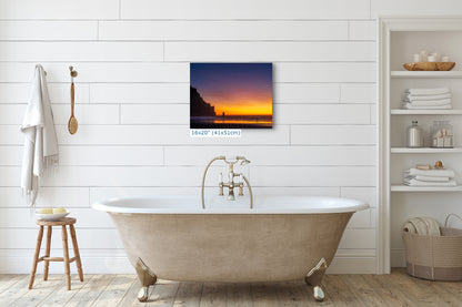 Morro Bay California Coastline Ocean Picture Nature Photo, Morro Rock Sunset Coastal Relaxation Artwork, Dorm Room, Office & House Decor