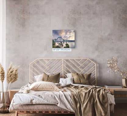 Alsea Bay Bridge Picture, Waldport Oregon Coast Ocean Picture, Pacific Northwest