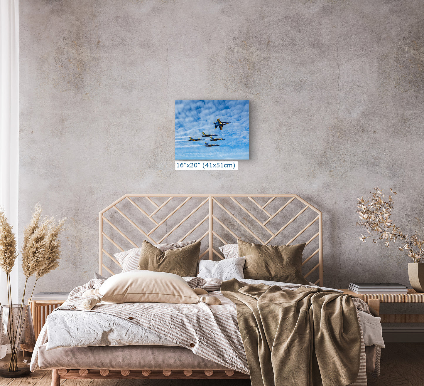 Blue Angels Aviation Artwork, FA-18 Super Hornet Military Aircraft Print