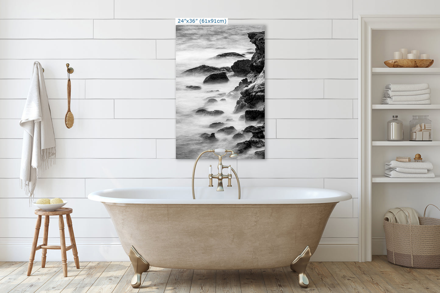 Point Lobos Carmel California Coastline Abstract Ocean Picture, Relaxation Artwork Nature Photo for Meditation, Office, Dorm, House Decor