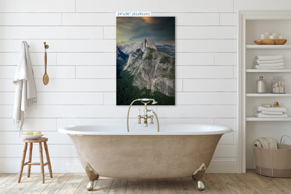 Half Dome Wall Art, Yosemite National Park Nature Photo