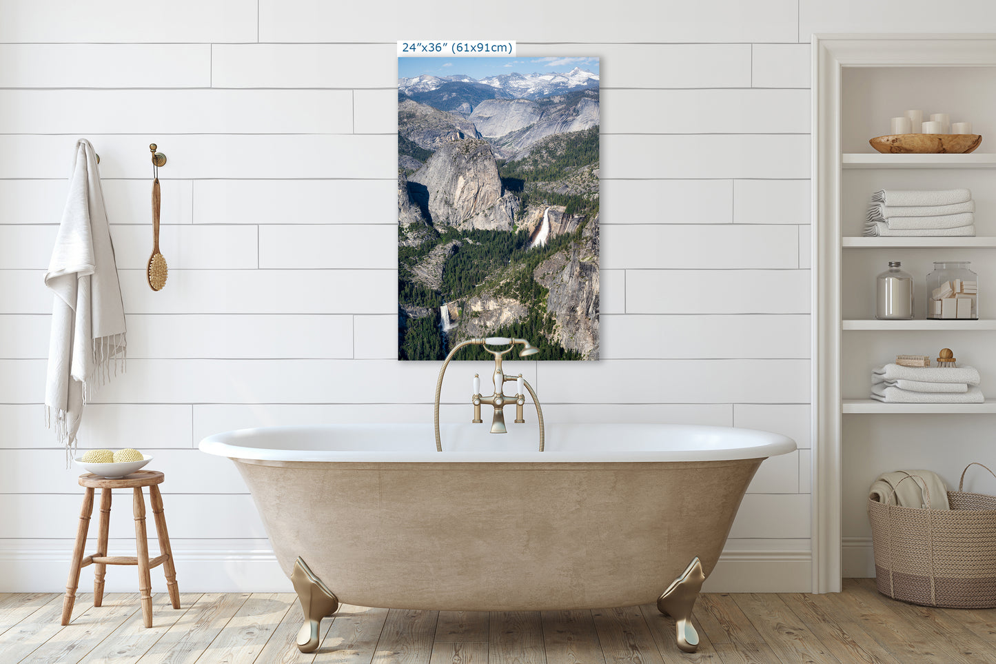 Yosemite Wall Art, Glacier Point Mountain Landscape Nature Photo