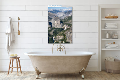 Yosemite Wall Art, Glacier Point Mountain Landscape Nature Photo