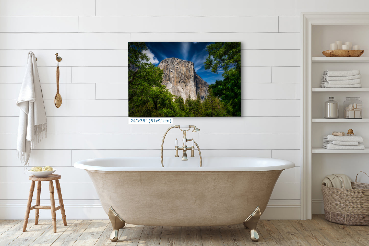 El Capitan Wall Art, Yosemite National Park Nature Photo