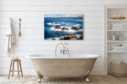 Point Lobos Shoreline, Carmel California Coastline Ocean Picture, Relaxation Artwork Nature Photo for Meditation, Office, Dorm, House Decor