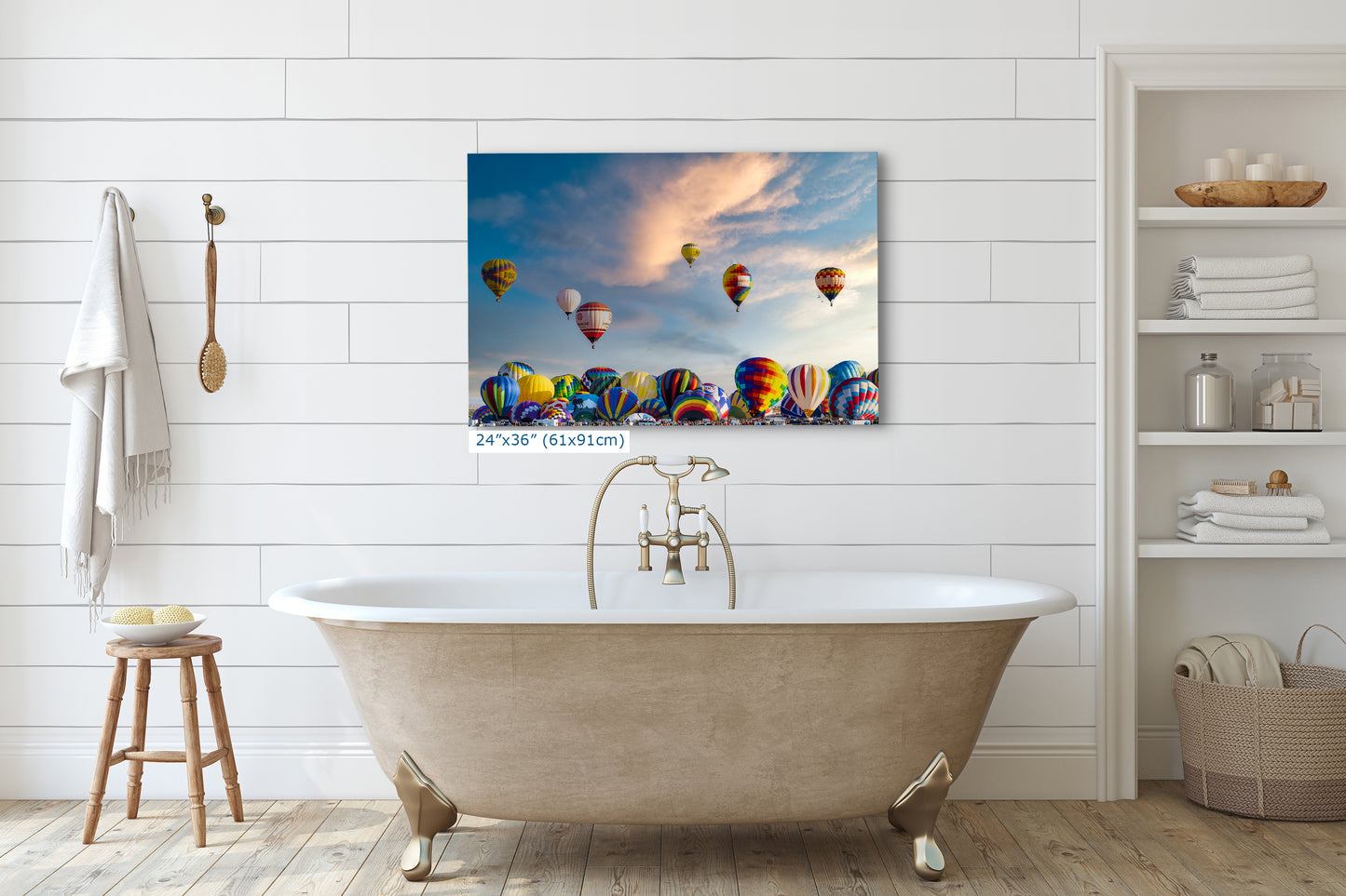 Hot Air Balloon Festival Mass Ascension Photo | Albuquerque New Mexico Balloon Fiesta Wall Art | Office, Cubicle & House Decor