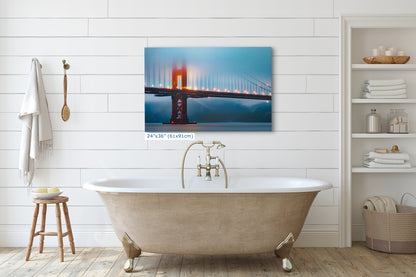 San Francisco Golden Gate Bridge Picture | Romantic Fine Art Photography for Living, Dining, Dorm, or Office